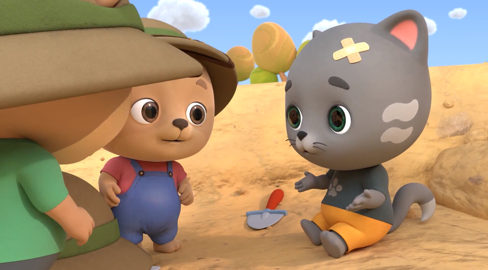 Bimi and Friends Go Digging